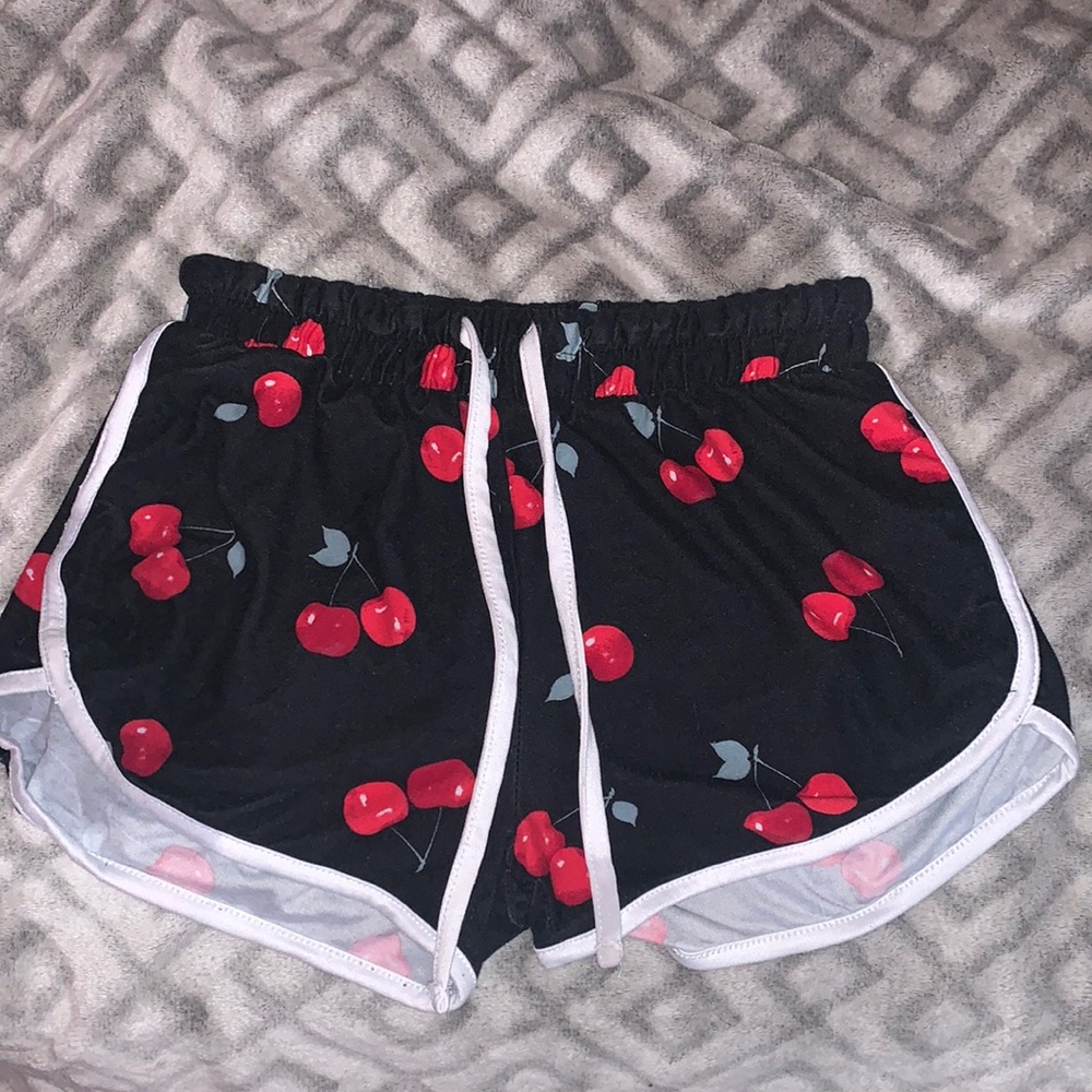 Comfy cherry shorts, SMALL!